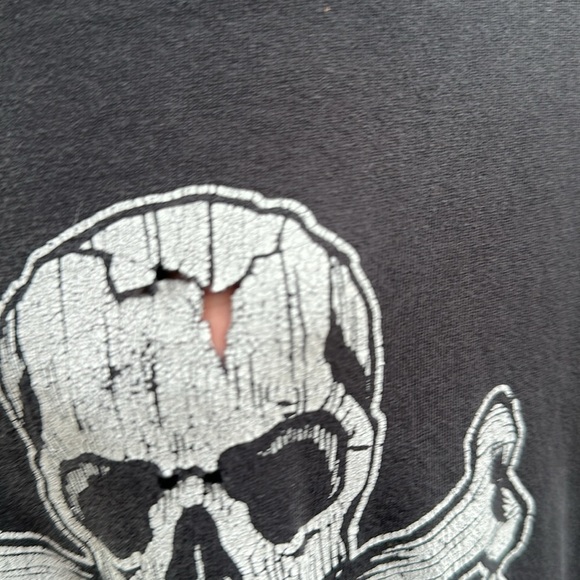 Vintage 2001 AFI Deathless Ones T Shirt Y2K Sz Large Band Tee Rock Skull - Picture 3 of 11